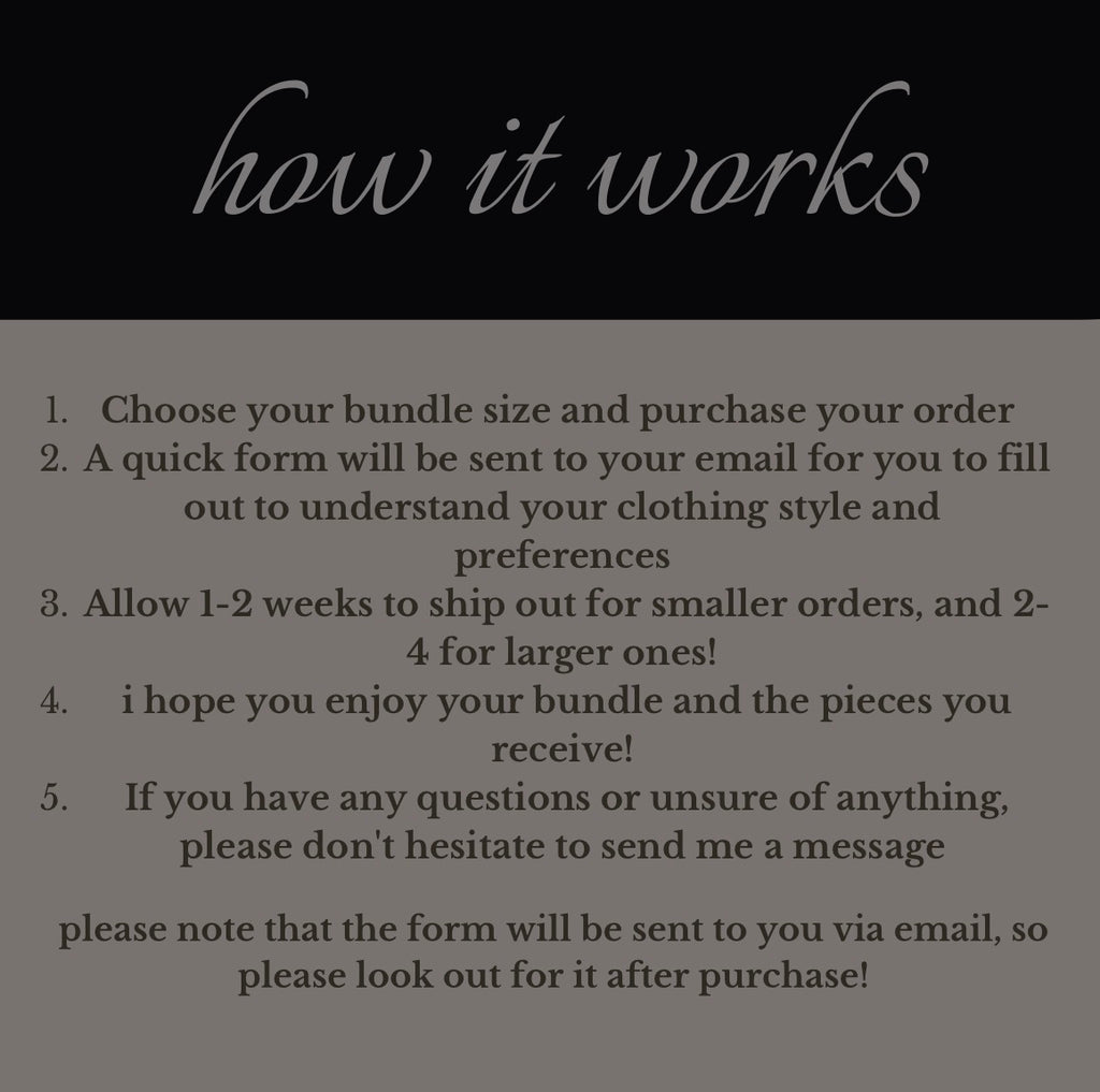 Gothic custom style bundle