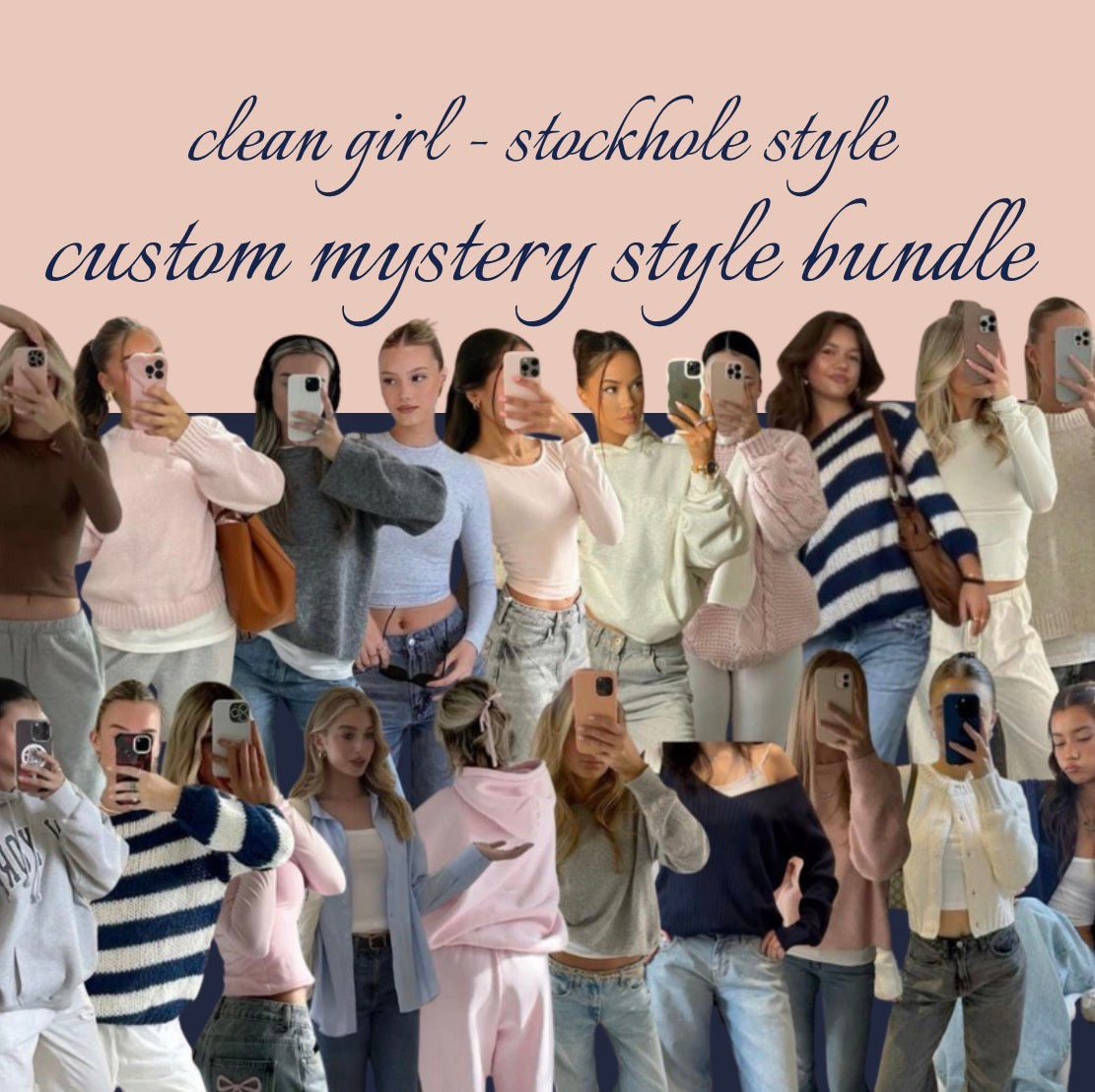Clean girl custom style bundle
