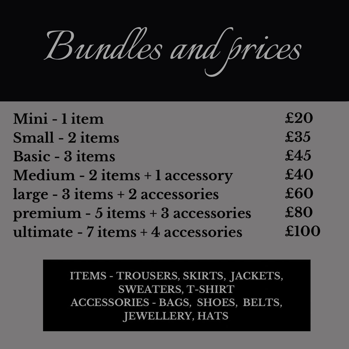 Gothic custom style bundle