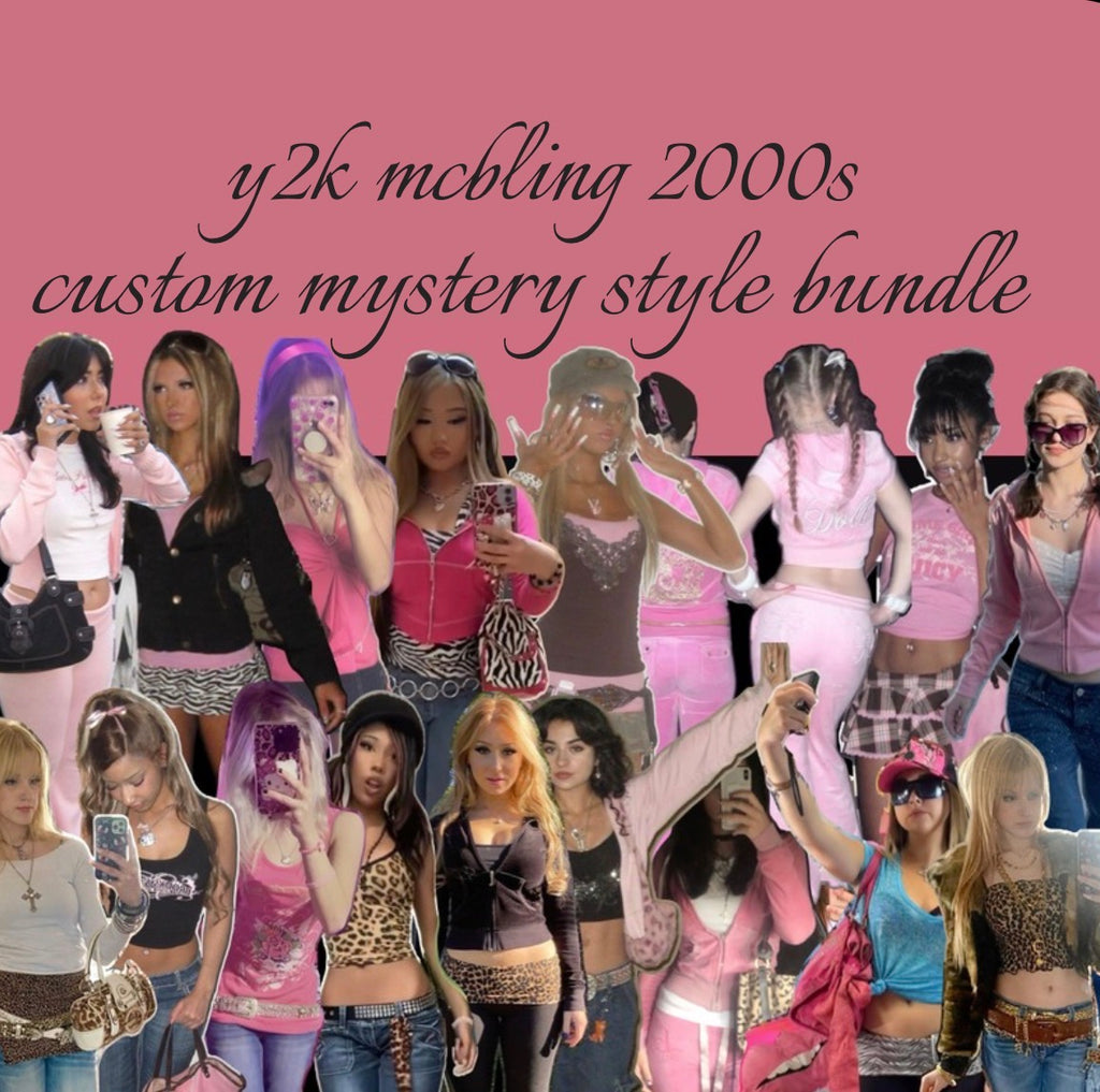 2000s y2k mcbling custom style bundle
