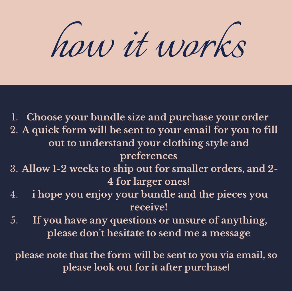 Clean girl custom style bundle