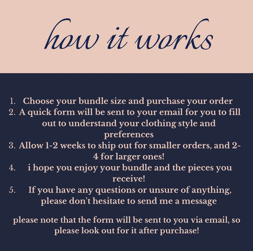 Clean girl custom style bundle