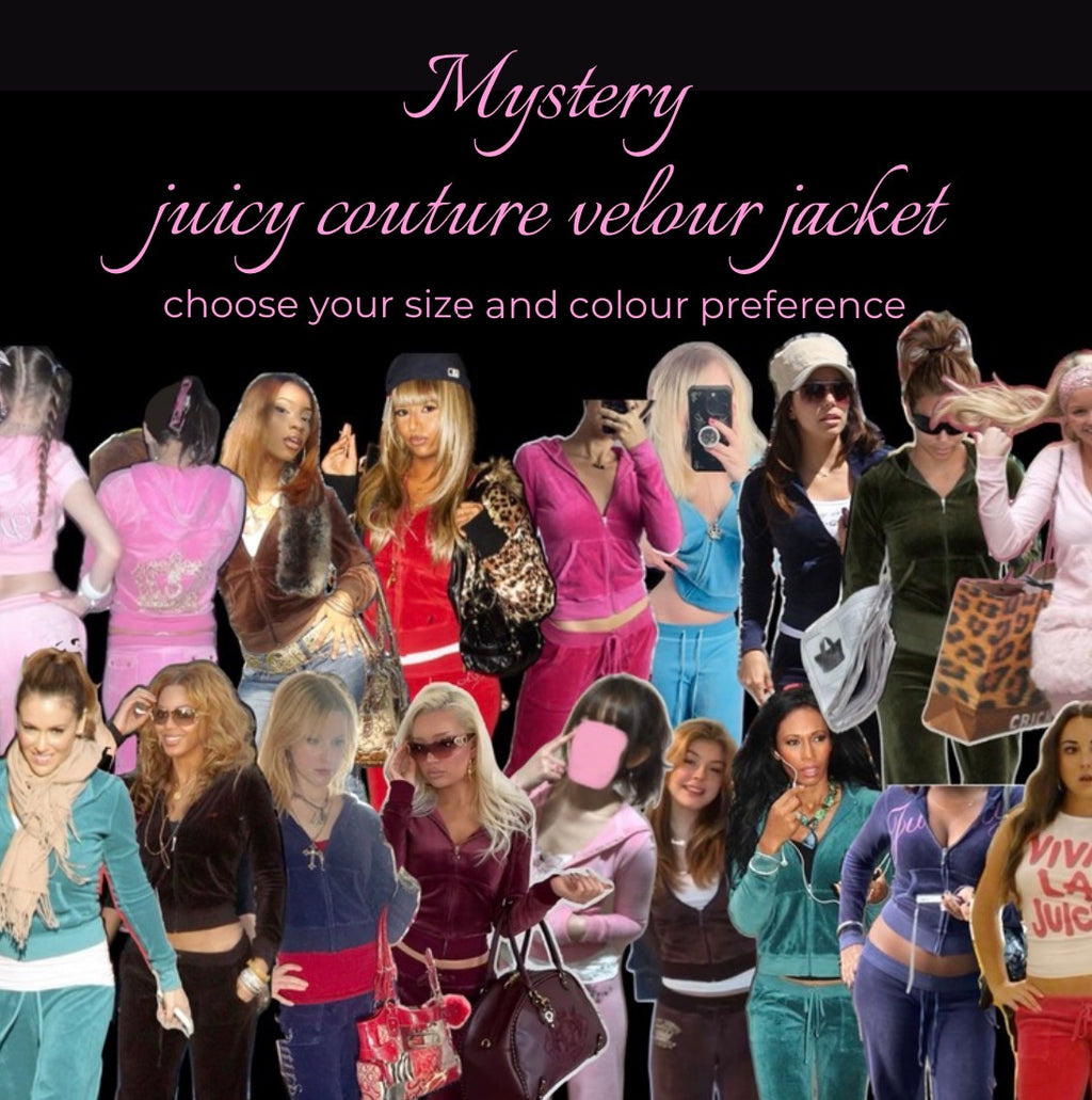 Mystery juicy couture velour jacket bundle