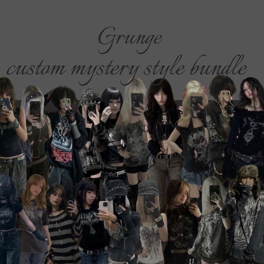 Grunge custom style bundle