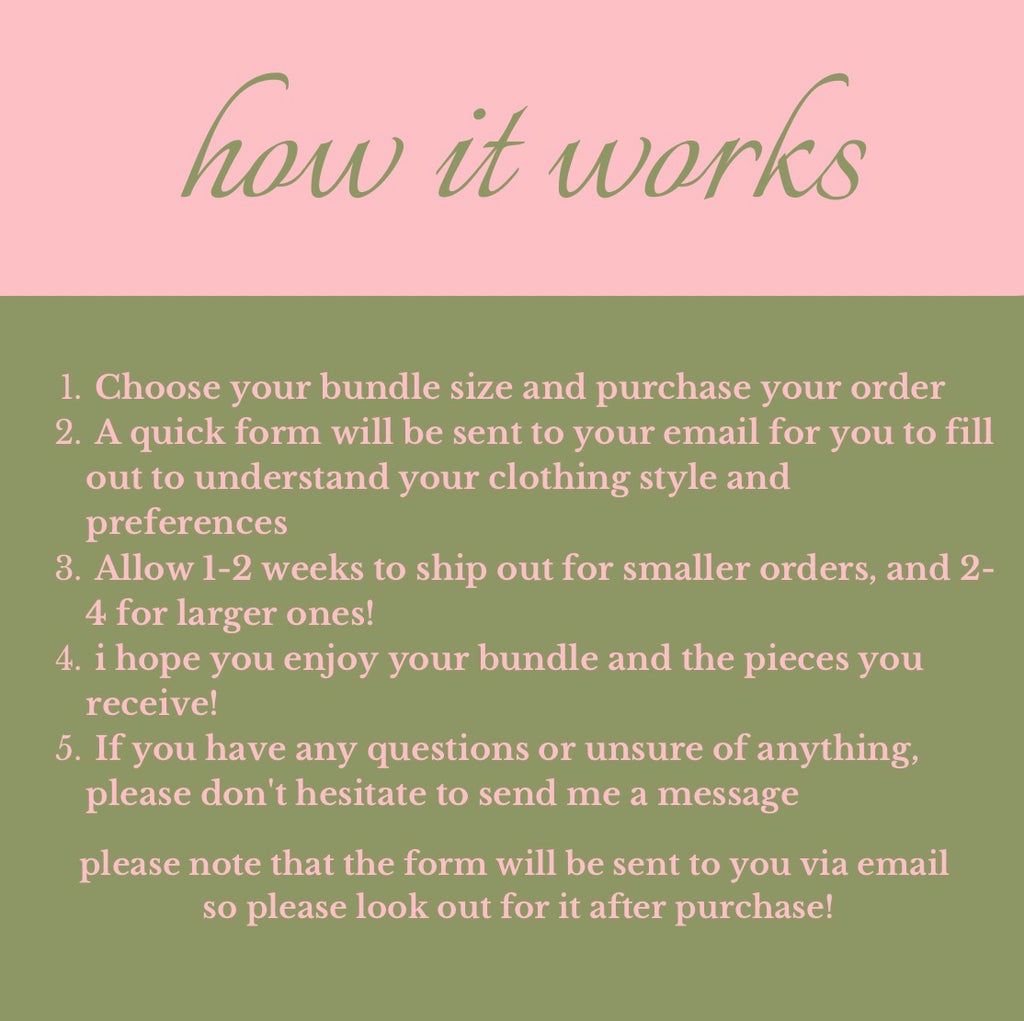 2000s summer custom style bundle