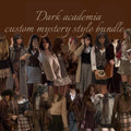 Dark academia custom style bundle