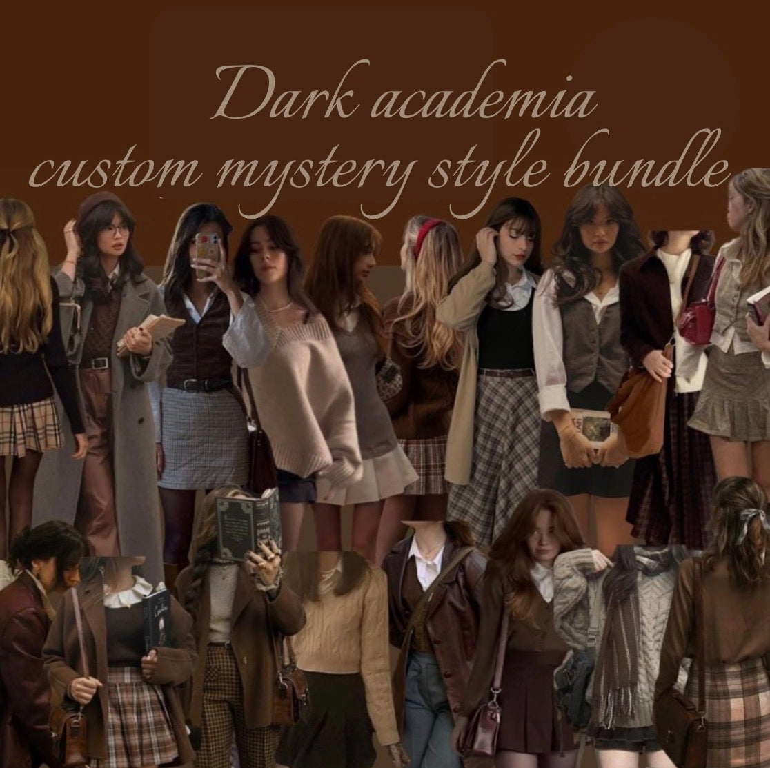 Dark academia custom style bundle
