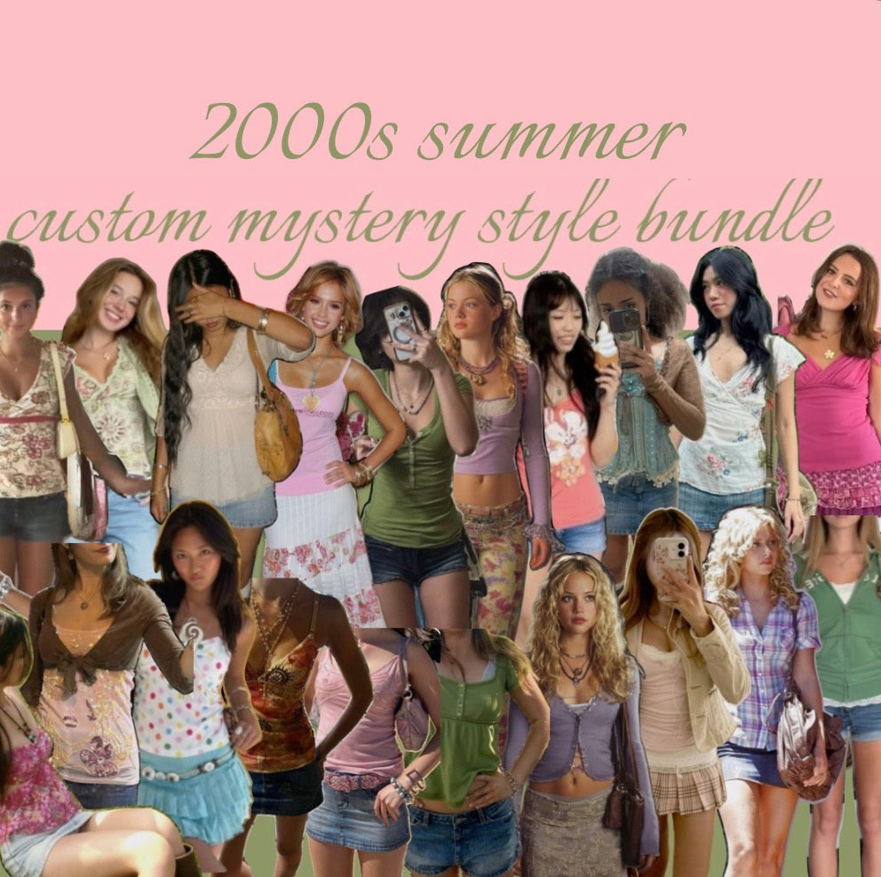 2000s summer custom style bundle